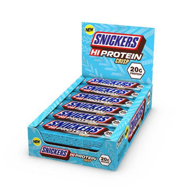 Supplément Snickers High Protein Crisp Bar (12x55g)****