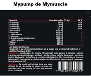 My energy pump PRO 345gr Mymuscle Saveur fruit punch
